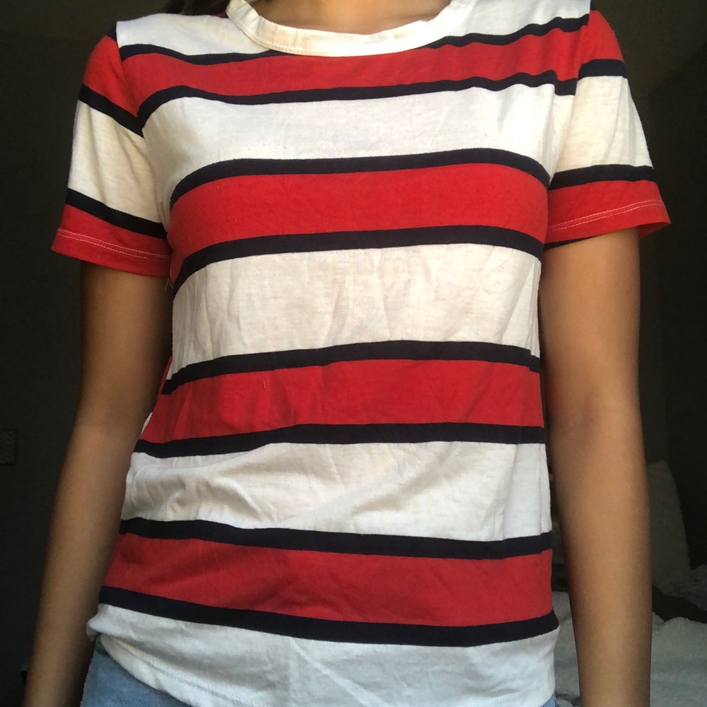 Charlotte Russe small striped tee